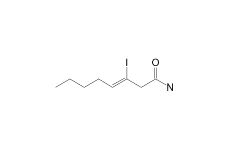 3-Iodo-3-octenamide