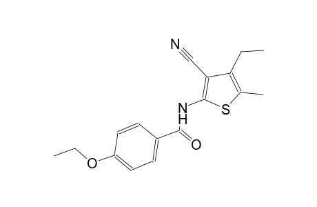 N-(3-cyano-4-ethyl-5-methyl-2-thienyl)-4-ethoxybenzamide