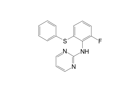 N-{2-Fluoro-6-(phenylthio)phenyl}pyrimidin-2-amine