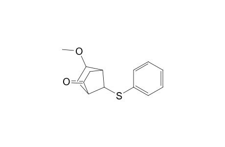 5-(endo)-methoxy-7-(anti)-phenylthiobicyclo[2.2.1]heptan-2-one
