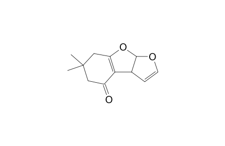 3a,6,7,8a-Tetrahydro-6,6-dimethylfuro[2,3-b]benzofuran-4(5H)-one