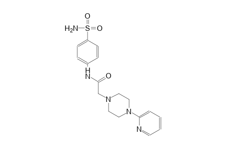 1-piperazineacetamide, N-[4-(aminosulfonyl)phenyl]-4-(2-pyridinyl)-