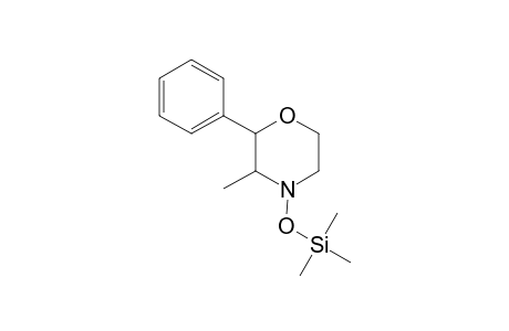 3-Methyl-2-phenyl-4-[(trimethylsilyl)oxy]morpholine