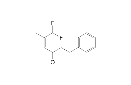 (Z)-6,6-DIFLUORO-5-METHYL-1-PHENYLHEX-2-EN-3-OL