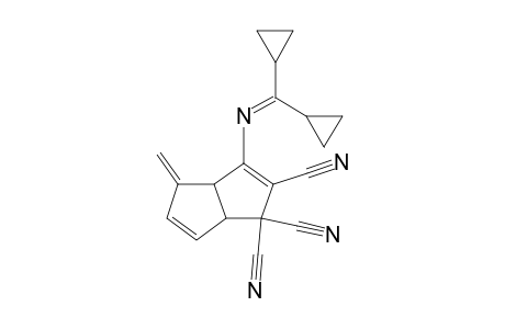 2-[[(Dicyclopropyl)methylene]amino]-8-methylenebicyclo[3.3.0]oct-2,6-dien-3,4,4-tricarbonitrile