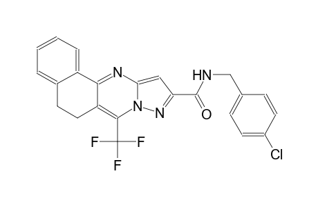 N-(4-chlorobenzyl)-7-(trifluoromethyl)-5,6-dihydrobenzo[h]pyrazolo[5,1-b]quinazoline-10-carboxamide