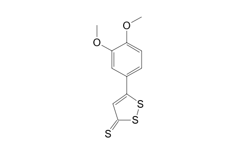 3H-1,2-Dithiole-3-thione, 5-(3,4-dimethoxyphenyl)-