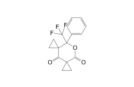 8-Phenyl-8-(trifluoromethyl)-9-oxadispiro[2.1.2^{5}.3^{3}]decane-4,10-dione