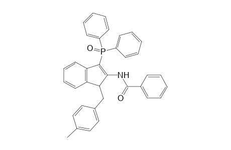 N-(3-(Diphenylphosphoryl)-1-(4-methylbenzyl)-1H-inden-2-yl)-benzamide