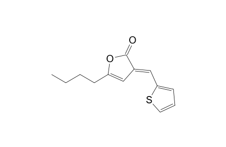 (3E)-5-butyl-3-(2-thenylidene)furan-2-one