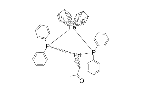 PD(CH2=CH-COCH3)(DPPF)