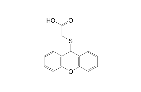(9-xanthenylthio)acetic acid