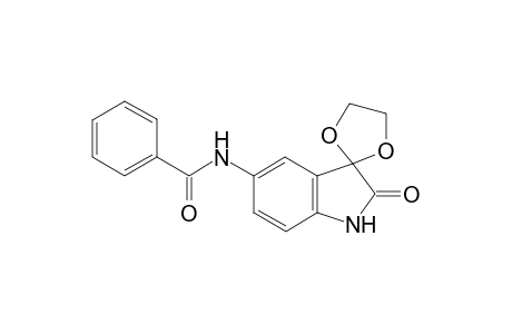 5'-benzoylamino-spiro[1,3-dioxolan-2,3'-indole]-2'(1'H)-one