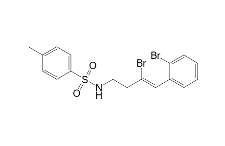 N-[(Z)-3-Bromo-4-(2-bromophenyl)but-3-en-1-yl]-p-toluenesulfonamide