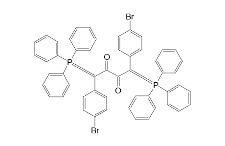 1,4-Bis(4-bromophenyl)-1,4-bis(triphenylphosphoranylidene)butane-2,3-dione