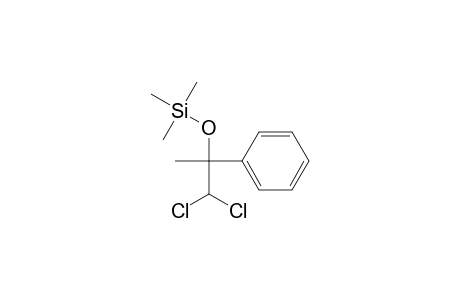 1,1-Dichloro-2-phenyl-2-trimethylsiloxypropane