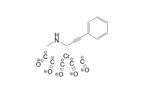 Pentacarbonyl[1-(methylamino)-3-phenyl-2-propinyliden]chromium