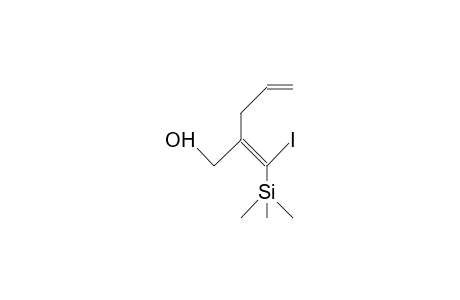 (E)-3-Trimethylsilyl-3-iodo-2-(2-propenyl)-2-propen-1-ol
