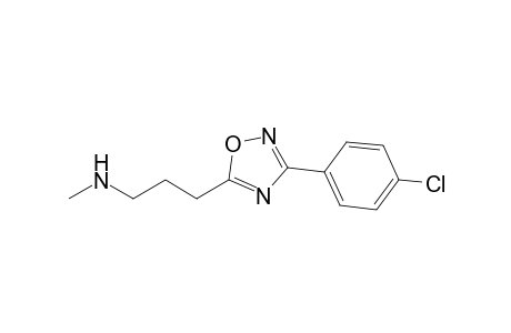 3-[3-(4-chlorophenyl)-1,2,4-oxadiazol-5-yl]-N-methyl-1-propanamine