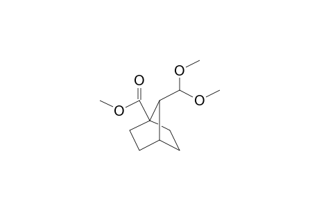 7-(dimethoxymethyl)-4-bicyclo[2.2.1]heptanecarboxylic acid methyl ester