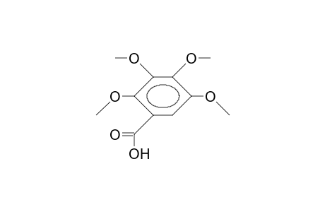 2,3,4,5-Tetramethoxy-benzoic acid