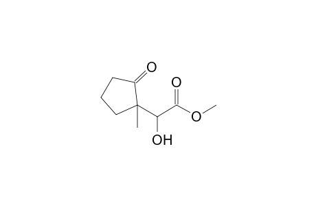 Hydroxy(1-methyl-2-oxocyclopentyl)acetic acid methyl ester