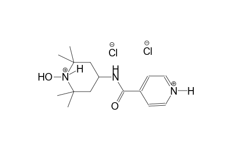 4-{[(1-hydroxy-2,2,6,6-tetramethyl-4-piperidiniumyl)amino]carbonyl}pyridinium dichloride