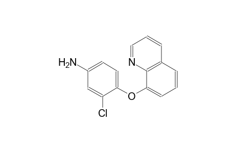 3-chloro-4-(8-quinolinyloxy)aniline