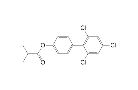 4-Hydroxy-2',4',6'-trichlorobiphenyl, 2-methylpropionate