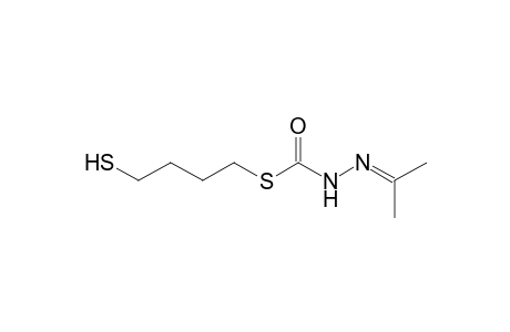 N-(1-Aza-2-methylprop-1-enyl)(4'-sulfanylbutylthio)carboxamide