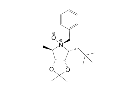(1S,2S,3R,4S,5R)-N-Benzyl-2-neopentyl-3,4-O-isopropylidenedioxy-5-methylpyrrolidine-N-Oxide