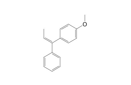 Anisole, p-(1-phenylpropenyl)-