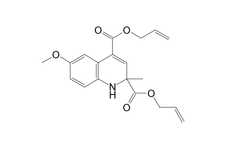 Diallyl 6-methoxy-2-methyl-1,2-dihydroquinoline-2,4-dicarboxylate
