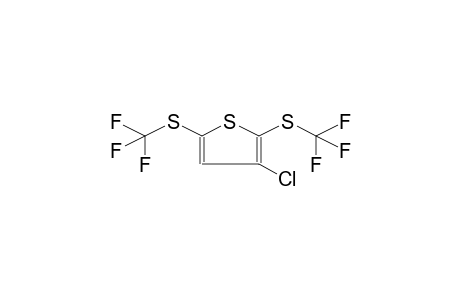 3-CHLORO-2,5-BIS(TRIFLUOROMETHYLTHIO)THIPHENE