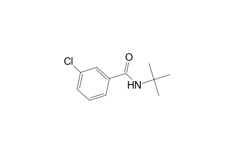 Benzamide, 3-chloro-N-(1,1-dimethylethyl)-