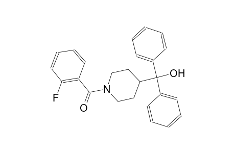 [1-(2-fluorobenzoyl)-4-piperidinyl](diphenyl)methanol