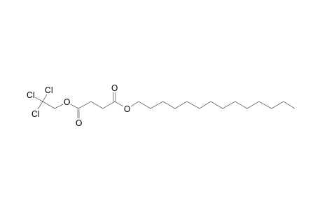 Succinic acid, tetradecyl 2,2,2-trichloroethyl ester