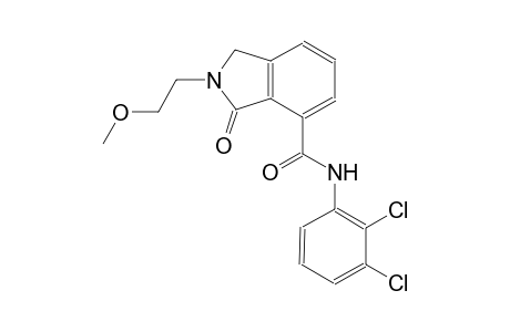 1H-isoindole-4-carboxamide, N-(2,3-dichlorophenyl)-2,3-dihydro-2-(2-methoxyethyl)-3-oxo-