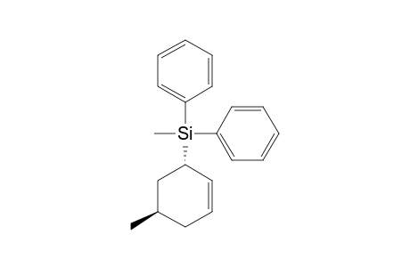 TRANS-5-METHYLCYCLOHEX-2-ENYL-(METHYLDIPHENYL)-SILANE