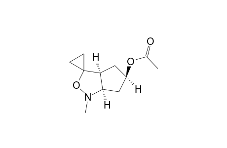 (endo)-1'-Methyl-spiro[cyclopropane-1,3'-hexahydrocyclopenta[c]isoxazol-5-yl acetate