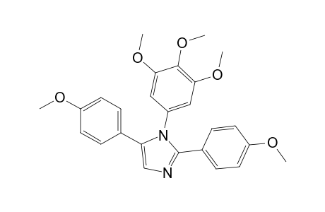 2,5-bis(4-methoxyphenyl)-1-(3,4,5-trimethoxyphenyl)imidazole