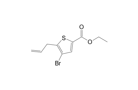 5-Allyl-4-bromothiophen-2-carboxylic acid ethyl ester