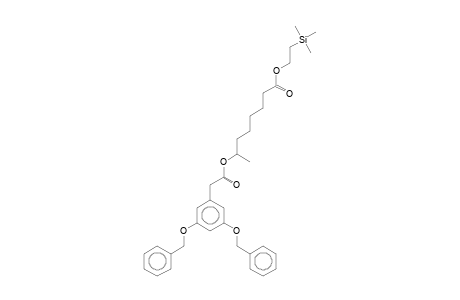 Benzeneacetic acid, 3,5-bis(phenylmethoxy)-, 1-methyl-7-oxo-7-[2-(trimethylsilyl)ethoxy]heptyl ester