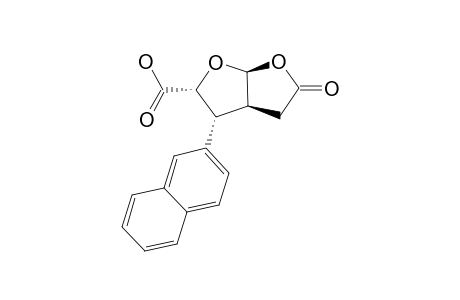 (2R,3R,3AS,6AS)-3-(NAPHTHALEN-2-YL)-5-OXOHEXAHYDROFURO-[2,3-B]-FURAN-2-CARBOXYLIC-ACID