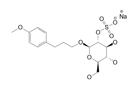 PARA-METHOXYPHENYL-PROPYL-2-O-SODIUM-SULFO-BETA-D-GLUCOPYRANOSIDE
