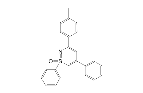 1,5-Diphenyl-3-(4-tolyl)-1,2-thiazine 1-oxide