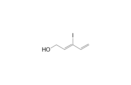 3-Iodopenta-2,4-dien-1-ol