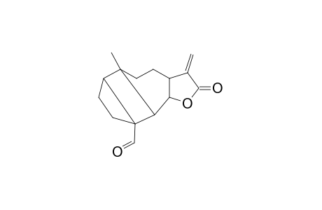 8-formyl-4-methyl-11-oxa-13-methylene-tetracyclo[8.3.0.0(4,9).0(5,8)]tridecan-12-one