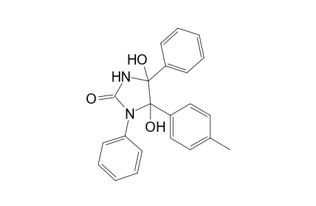 4,5-Dihydroxy-1,4-diphenyl-5-(p-tolyl)imidazolidin-2-one
