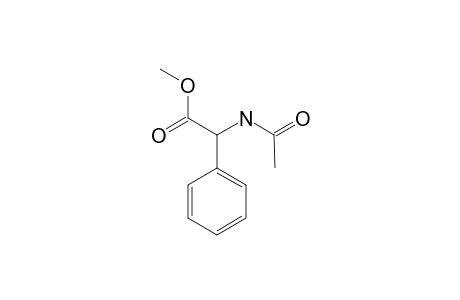 Benzeneacetic acid, .alpha.-(acetylamino)-, methyl ester